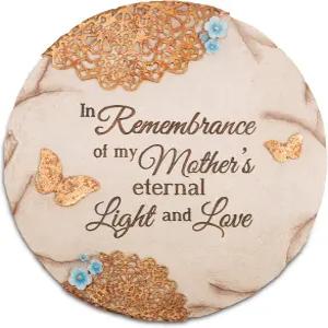 파빌리온 선물 회사 19069 어머니를 기억하다 기념 정원석 10인치 파란색