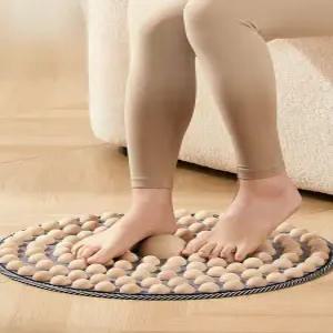 원목 나무 발지압판 지압발판 발바닥 마사지볼 패드 마사