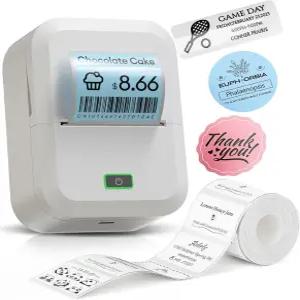 마크 X2 휴대용 열전사 프린터 미니 포켓 셀프 접착 스티커 라벨링 기계 B21 B1 프린터와 유사 무잉크