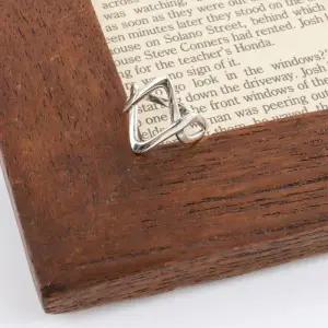 [신상오픈런]아가일패턴 컷아웃 심플 지그재그 은반지 실버링 (29987863)