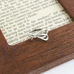 [신상오픈런]매듭반지 꼬임 실버링 여성스러운 하트 (29987861)