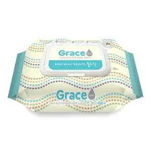 삼정펄프 그레이스 물티슈 100매 캡형 3개