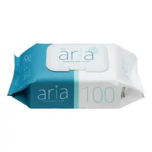 SJ 아리아 물티슈 캡형 일반 100매 240g 10개
