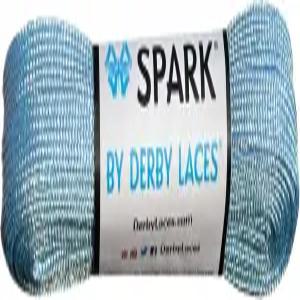 더비 신발 스케이트 부츠 롤러 하키 스 스케이트를 위한 스카이 블루 스파크 신발끈 착용