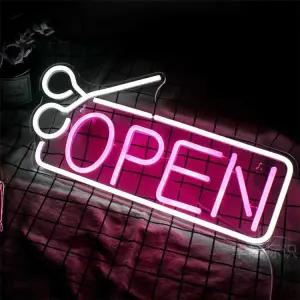 미용실 네온사인 헤어샵 라이트 조명 네온싸인 룸램프