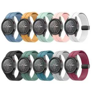 갤럭시워치6 날개형 디버클 스트랩 마그네틱 실리콘밴드 40mm 44mm