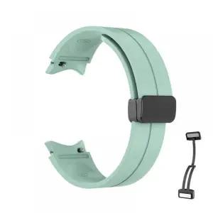 갤럭시워치4클래식 날개형 디버클 스트랩 마그네틱 실리콘밴드 42mm 46mm