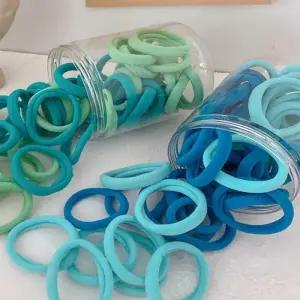 [신상오픈런]벌크용량 파스텔 데일리 투톤 얇은머리끈 (30015597)