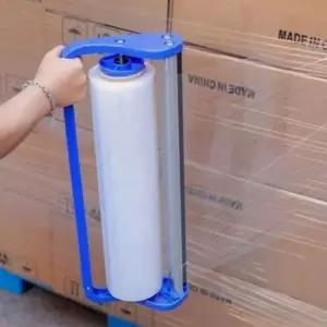 수동랩핑기 파레트 랩봉 포장 물류 팔레트 비닐 핸드랩핑기