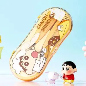 짱구 스푼포크 케이스세트-옐로우