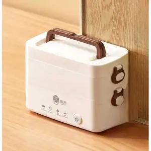 일본 전기보온도시락 충전식 가열 도시락통 보온도시락