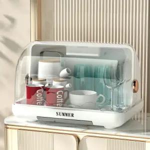 소형 그릇 소독기 컵 자외선 살균기 건조기 가정용 식기 크림옐로우