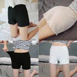 여자속바지 3부팬츠 잠옷 여성속바지 슬립 레이스속바지 치마속바지