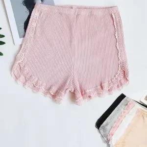 러블리 골지 레이스 면 속바지 레이스속바지 골지속바지 면속바지 미니속바지