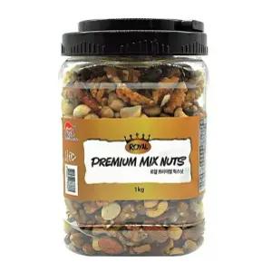 굿모닝너츠 로얄 프리미엄 믹스넛 1통 총1kg내외