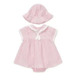 [롯데백화점]블루독베이비 PK 클래식세일러원피스형바디수트 46313-604-09.4631360409 출산백일돌선물