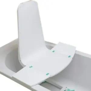 탈착식 도구가 있는 루멕스 스플래시 흡입 발 - 노인용 욕조 액세서리를 위한 녹색 트 및 샤워 의자