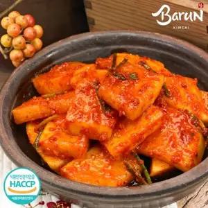 참바른김치 프리미엄 국내산 김치 석박지 3kg / 바른재료 바른위생