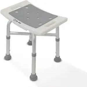 성인 노인 및 장애인을 위한 5-높이 조절식 욕실 시트 3분 도구 없는 조립 욕조 소형 샤워를 미끄럼 방지