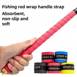 호환  5개 궁극적인 그립 땀 흡수 테이프 - 낚싯대 및 라켓용 고성능 미끄럼 방지 - 내구성 속건성