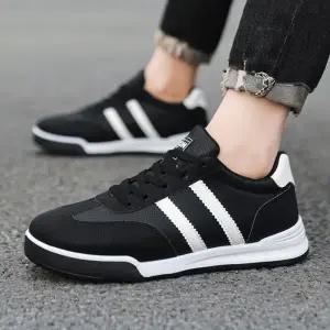 [모로엠] 남성 레더 캐주얼 스니커즈 DMC-SE-QDD536