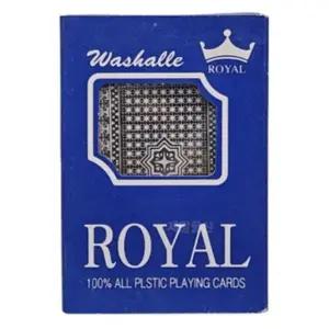 고급 로얄 트럼프카드 플라스틱 포커세트 게임용 1개