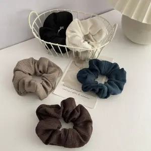 [신상오픈런]골지머리끈 톤다운 슈슈 모카 곱창끈 1개 (30367074)