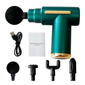 전기 미니 마사지건 어깨 GUN 유형 베 충격 진동 릴랙스 트 금속 GESS