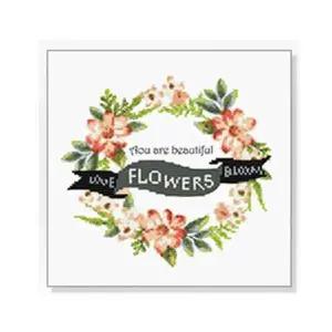 DIY 보석십자수 비즈 러브블룸 30X30 세트