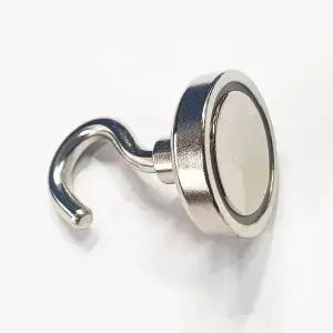 네오디움 초강력 후크 자석 마그넷 고리자석 34kg 하중 고리형 홀더