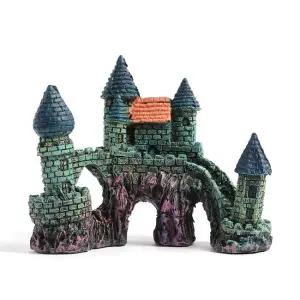 수조 워터월드 수족관 성벽 장식 어항 꾸미기 인테리어