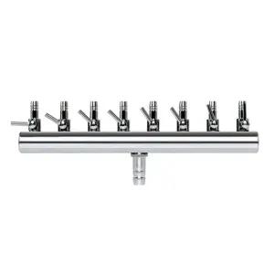 에어분배기 브로와 8구 에어 분배기 분지 조절기