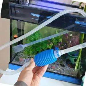 흡입기 어항 수조 청소기 가정용 물갈이 펌프 수족관 소품