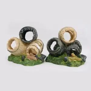 어항용품 수조 술통장식 색상랜덤 어항꾸미기 어항장식 수조장식 수조꾸미기