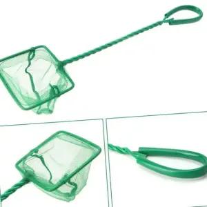 수조용품 금붕어 수조뜰채 손잡이형 수조망 물고기 잡기그물망 물저항 안전망