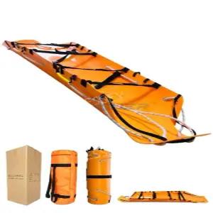 가변형들것 구급차 가방포함 구조장비 오렌지 폴딩형 접이식 바스켓