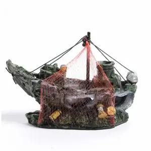 테라리움재료 수족관 장식물 난파선 미니어처 어항 장식소품 수조 인테리어 소품