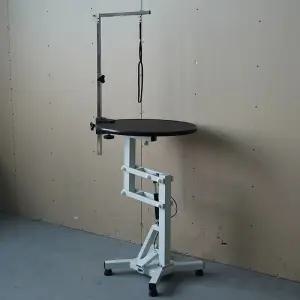 애견 테이블 미용 거치대 강아지 높이조절 기압식 반려동물 미끄럼방지 의자