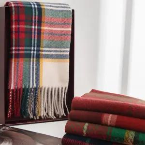 [신상오픈런]체크머플러 노르딕 클래식 프린지 목도리 (30015385)