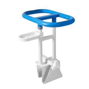 케묘이르 시니어용 욕조 안전 레일, 300파운드 지지대 그립 바, 손잡이 벽 3.15~5.12인치, 핸드 레일 장착 가능