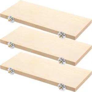 오클렌 3팩 버드 퍼치 스탠드 앵무새 나무 플랫폼 천연 장난감 놀이터 코누레 친칠라 잉꼬 버기 코카티엘용