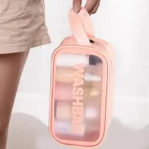 빠띠라인 반투명 PVC 방수 다용도 여행용가방 중 qoL7+5hrE