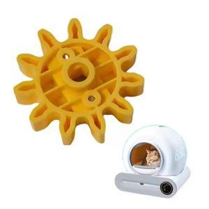 TONEPIE 반려동물 변기 교체용 자동 고양이 쓰레기통 액세서리, 문짝 하단 캡슐 환기 스크린 필터 메쉬