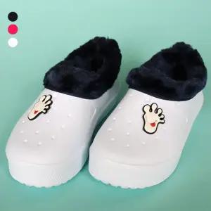 통통마루 겨울 만능화 EVA 국내생산 항균 털실내화 아 겨울털실내화