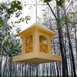 병아리사료 닭물통 야외 조류 새집 피더 나무