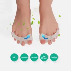 4홀 발가락 분리 젤패드 보호 링