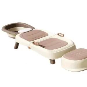 임산부 접이식 목욕 의자 머리 감는 샴푸 베드 가정용 간이 배드 욕실