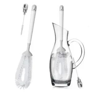 삼정118 빨대솔 내장 나일론 U타입 휘어진 병세척솔