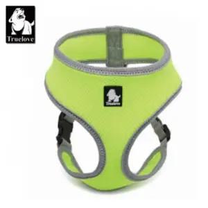 강아지 하네스 가슴줄 몸통줄 애견 산책줄 개줄 그린