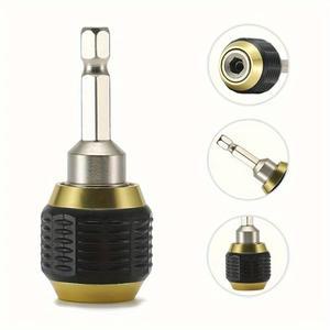 대형 헤드 팝업 퀵 릴리즈 셀프 락킹 육각 핸들 연장봉 전동 드릴 드라이버 변환 도구